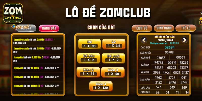 Tính tiện lợi và nhanh chóng tại lô đề zomclub